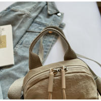 Bolso de teléfono móvil casual y simple de doble capa, bolso de mensajero, nueva moda y versátil para mujer 2025 y bolso pequeño ligero de color sólido - details 33