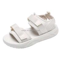 Nuevas sandalias planas de alta calidad para moda de verano para mujer y zapatos blancos lisos para niña a bajo precio - details 0