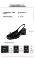 Temperamento bolsa cabeza solo zapatos zapatos de las mujeres nuevo tacón grueso charol lazo rojo boca poco profunda tacón medio zapatos individuales - details 0