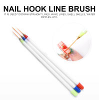 Línea de Gancho de Uñas KADS con Cepillo 3D Punta de Uñas Diseño de Flores Herramienta de Manicura DIY Pincel para Dibujo y Pintura Francés - details 0