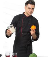 Chaqueta de chef de manga corta, abrigo de cocinero, uniforme de trabajo para barista, panadero, camarero, restaurante, ropa de hotel - details 7