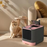 Caja de Arena para Gatos de Gran Capacidad Diseño Cerrado Desodorizado - details 7