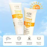 Protección Solar Tinteada con Vitamina C GZE Pantalón Mineral Hidratante con Zinc Oxido y Titanio Dioxido Brillo Saludable para la Piel - details 0