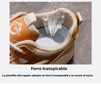 Nuevos Zapatos Blancos Transpirables, Zapatos De Tablero Casuales Huecos, Zapatos De Muffin Versátiles De Suela Gruesa - details 9