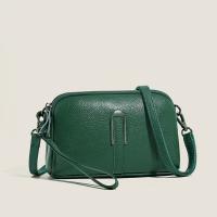 Bolso De Hombro Para Mujer De Cuero Genuino 2023 Lujo Bolso Cruzado De Mula Moda Bolsa Mensajera Para Teléfono - details 4