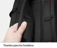 Mochila de gran capacidad para hombre, bolsa de ocio y negocios, con compartimento para zapatos y múltiples métodos de transporte - details 17