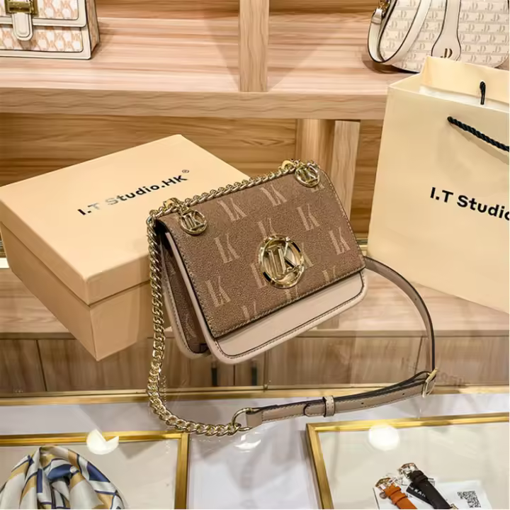 Bolso de Diseñador de Cuero Genuino Nuevo 2025 Bolso Cruzado para Mujer de Lujo en Hong Kong - 1