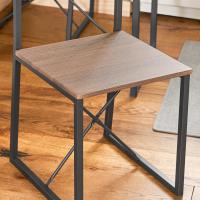 Juego de 1 Mesa y 2 Sillas para Comedor Sala Cocina MDF y Metal ES - details 5