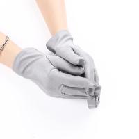 Guantes de satén elásticos para niña, guantes de boda, fiesta - details 8
