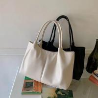 2025 bolso de hombro blanco, bolso suave PU para mujeres, bolsa de la escuela de gran capacidad, conjunto completo de bolsas de compras para estudiantes - details 1