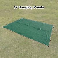 Lona para tienda de campaña, toldo de mochila para exteriores, 3x4m, 3x3m, 19 puntos - details 2