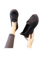 Zapatillas perezoso zapatos un pie estribo cuatro temporadas casual mujer zapatos 2025 nueva madre zapatos baja ayuda plana caminar zapatos - details 8