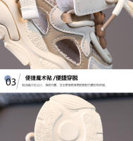 Nuevas sandalias de media malla hueca, zapatillas para correr, suela suave - details 5