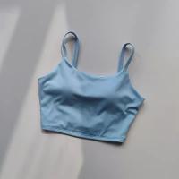 Top Deportivo de Yoga para Mujeres Algodón Transpirable Mejora de Figura con Almohadilla - details 4