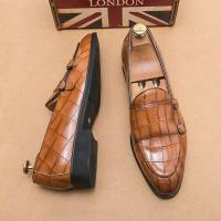 2024 Otoño Verano Transpirable Negocios Formal Casual Zapatos de boda para hombres británicos con interior de cuero - details 5