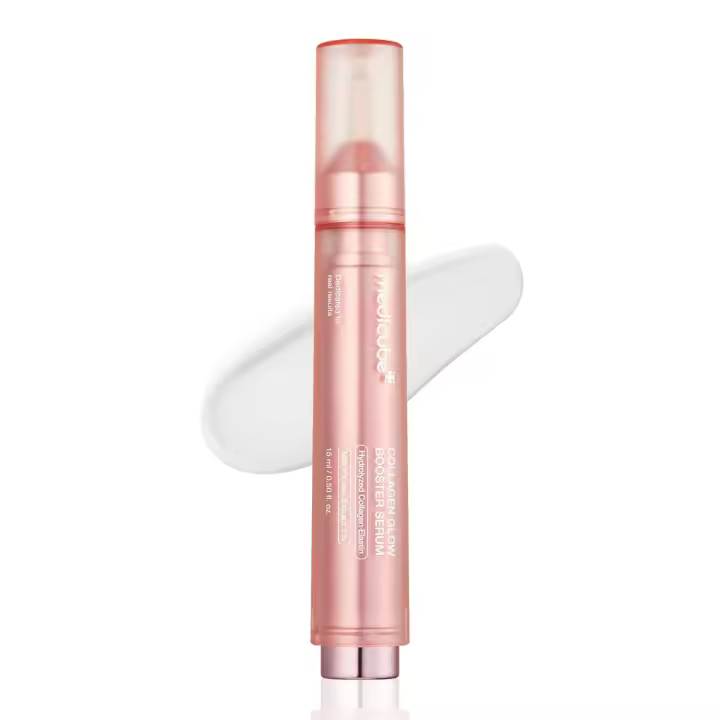 Hot Medicube Glow Booster Serum Twist Click Radiance Hydration con niacinamida, extracto de proteína de leche, colágeno hidrolizado - 1
