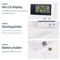 Termómetro Digital electrónico de ST-1A, medidor de temperatura de sonda impermeable,-50 ~ 80 ℃, para pecera, acuario, refrigerador - details 8