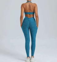 Leggings de dos piezas con espalda en V, gimnasio Tre, conjunto de entrenamiento para correr, ropa deportiva para mujer, traje de yoga - details 24