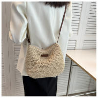 Bolso de estilo bohemio cruzado para mujer, bolso de hombro tejido a mano para vacaciones en la playa - details 2