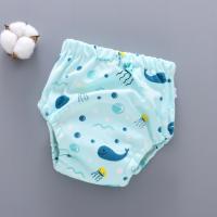Los pantalones de entrenamiento para bebés se pueden lavar con 6 capas de gasa, bolsillo para pañales, pantalones de estudio, pañales de tela para bebés, pañales transpirables, modelos de primavera y verano. - details 2