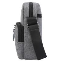 Bolso de hombro para hombre de poliéster DL-30 |   Ligero, blanqueado, impermeable |   Diseño compacto con compartimentos Conector para auriculares | - details 6