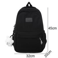 Mochila impermeable de alta capacidad para mujer, morral escolar para ordenador portátil, bonita bolsa de viaje para libros, a l - details 1
