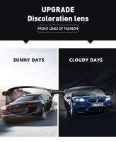 Gafas de sol fotocromáticas para hombre, gafas camaleón polarizadas, gafas de sol que cambian de color, visión diurna y nocturna, gafas de conducción, UV400 - details 17