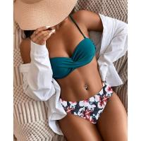Traje de baño conjunto de Bikini de leopardo estampado ral trajes de baño de playa Push up ropa de playa de verano dos piezas traje de baño de cintura baja 2023 mujeres - details 7