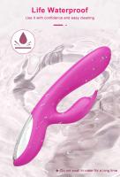 Leten-vibrador de conejo fuerte, consolador de punto G, juguete sexual para adultos para mujer, masajeador de vagina de silicona suave, estimulador de clítoris vaginal recargable - details 1