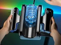 Embalaje privado SEXY masturbación masculina automática 20cm masturbador de empuje taza potente Vagina de alta velocidad mamada hine juguetes sexuales para hombres - details 12