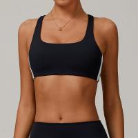 Sujetador deportivo de alto soporte con cuello en U y espalda en Y, ropa deportiva gruesa para mujer, Top deportivo - details 2