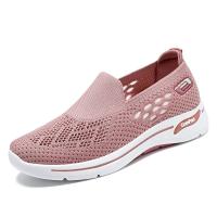 Zapatos transpirables de verano para mujer, zapatillas informales sin cordones - details 0