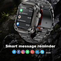 Reloj inteligente resistente al agua, dispositivo Compatible con teléfonos iOS y Android, gran batería, pantalla grande de alta definición, 2023 - details 21