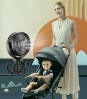 Ventilador Portátil USB de 6 Pulgadas Velocidad Variable, Recargable, con Soporte Flexible - details 4
