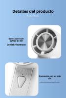 Ventilador Portátil Mini Turbo de Alta Velocidad Ventilador de Mano Pequeño para Aire Libre - details 7