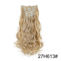 Peluca Cómoda y Transpirable Ajustable para Mujeres Juego de Extensiones de Cabello de 6 Piezas, 16 Clips para Europa, América, Cabello Largo y rizado para Comercios Exteriores, Adecuado para Viajes de Fiesta - details 18