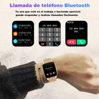 Reloj inteligente con llamada Bluetooth de 1,85" para mujer, reloj inteligente para Android e IOS - details 0