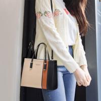 Bolso con asa superior y correa ajustable para mujer, bolso bandolera grande, - details 2