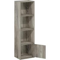 Biblioteca de 5 Niveles con 1 Puerta de Almacenamiento, Blanco - details 29