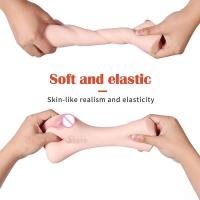 Leten Toy Vagina Texturizada Anal 2 en 1 Copa Realista de Silicona Masturbador Masculino de Bolsillo Coño Insertable Juguetes Sexuales Eróticos - details 5