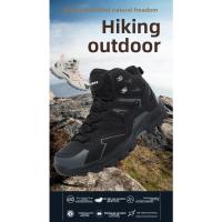 Nuevos zapatos de senderismo de caña alta para primavera y verano para hombres y mujeres, zapatos de senderismo todoterreno, zapatos para exteriores y zapatos deportivos - details 0