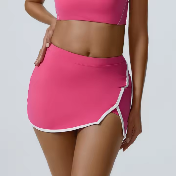 Yoga Shor Mujer Elástico Spor para Traini a Runni - 1