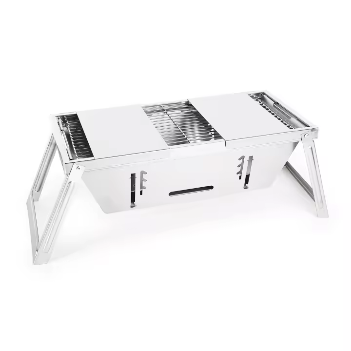 Parrilla de Camping portátil para exteriores, parrilla de mesa ligera de tamaño pequeño para barbacoas, Picnics de viaje - 1