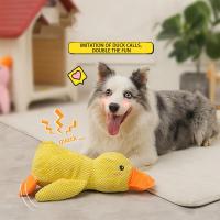 Juguete de Peluche de Pato Grande Diversión Interactiva para Limpieza Dental de Perros - details 4