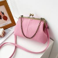 Nueva Bolsa de Concha 2025 Patrón de Lichi, Clip de Cadena, Bolso de Mano para Mujeres Sencillas - details 10