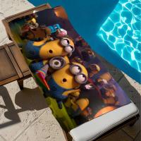 M-Minions-piscina de dibujos animados para playa, arena portátil de secado rápido, manta de natación para viajes al aire libre, estera fina, Toalla de baño - details 5