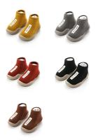 Zapatos de primeros pasos para bebé, niño pequeño, niño y niña, suela de goma suave, zapatos casuales descalzos, botines de punto antideslizantes - details 11