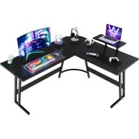 Mesa de Juego en Forma de L 130x130cm Soporte para Monitor Soporte para Auriculares - details 61
