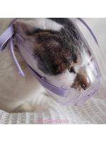 Bozal para gatos y perros, máscara protectora facial a prueba de mordeduras, para aseo, transpirable, bozal de PVC transparente - details 7
