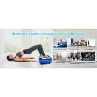 Hine de ejercicio Drenaje linfático Pérdida de peso, SoftGym Power 300-400 Lbs Capacidad Plataforma de entrenamiento para todo el cuerpo, Vibración Waver - details 5